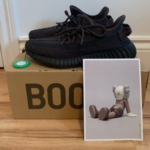 Black Yeezy Boost 350 size 7 worn twice
